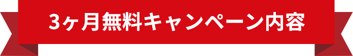 3ヶ月無料キャンペーン内容